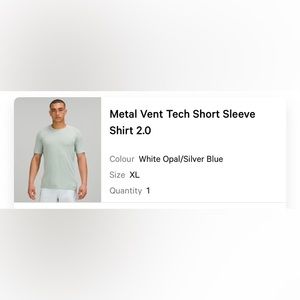 Men’s lululemon metal vent tech tee